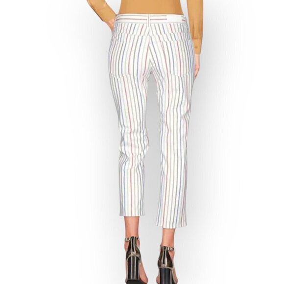 Sonia Rykiel Paris Multicolor Striped Nautical Trousers size XS/S - Picture 3 of 16